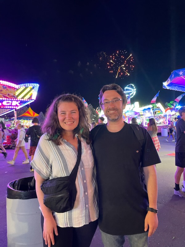Enjoying the Minnesota State Fair