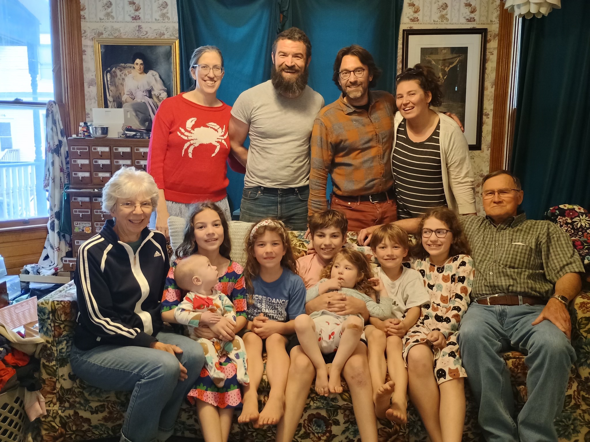The whole Michigan clan! (Kevin's extended fam)