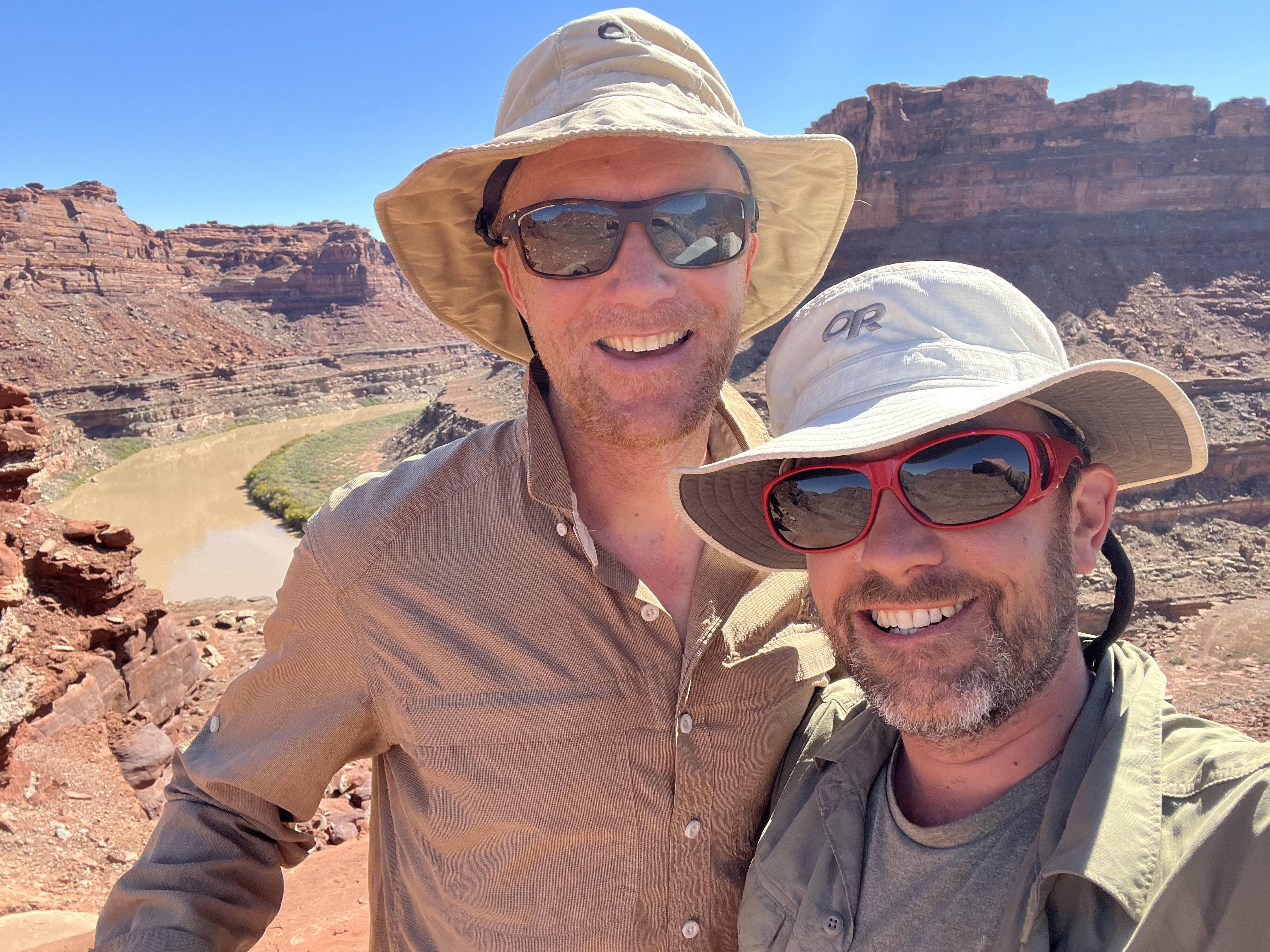 Kevin's biannual pilgrimages to Utah with Michigan Tech college roommates 'The Chiefs.'