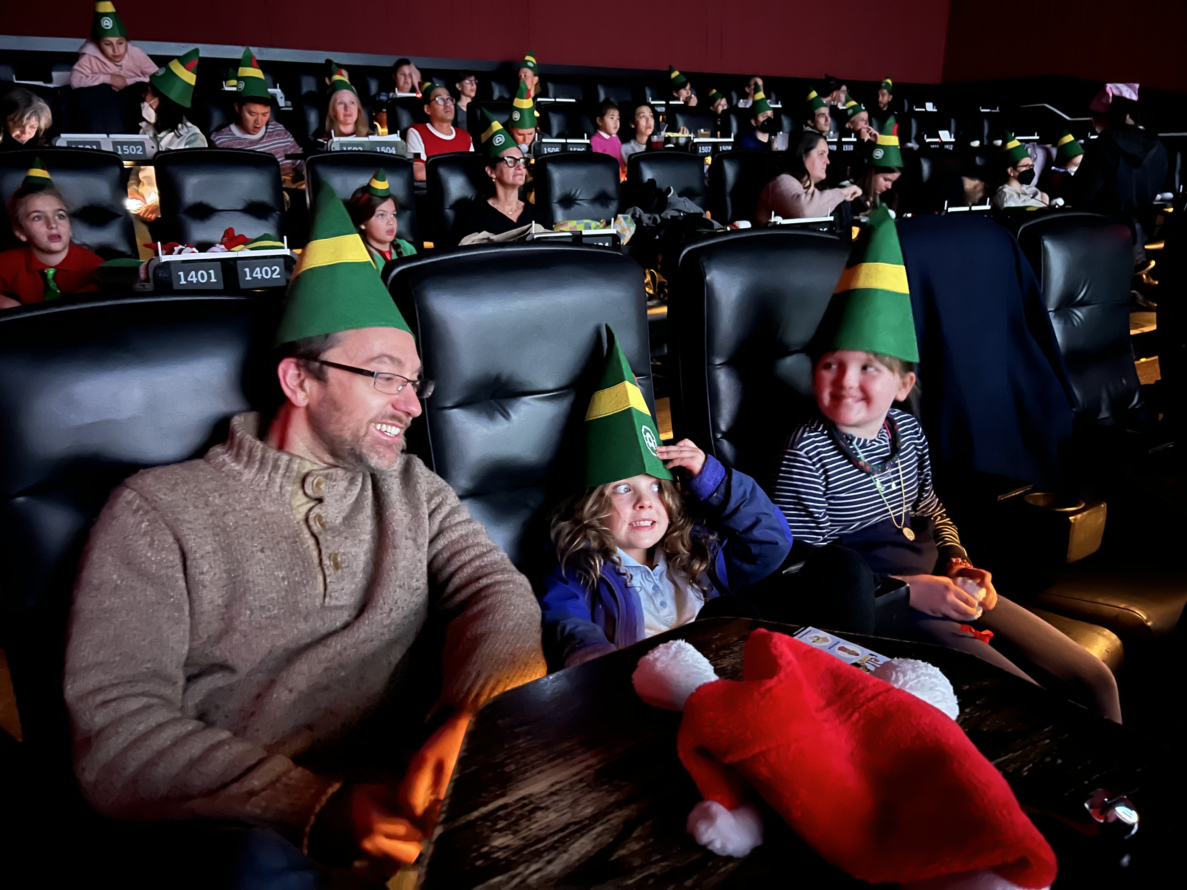At the movies
