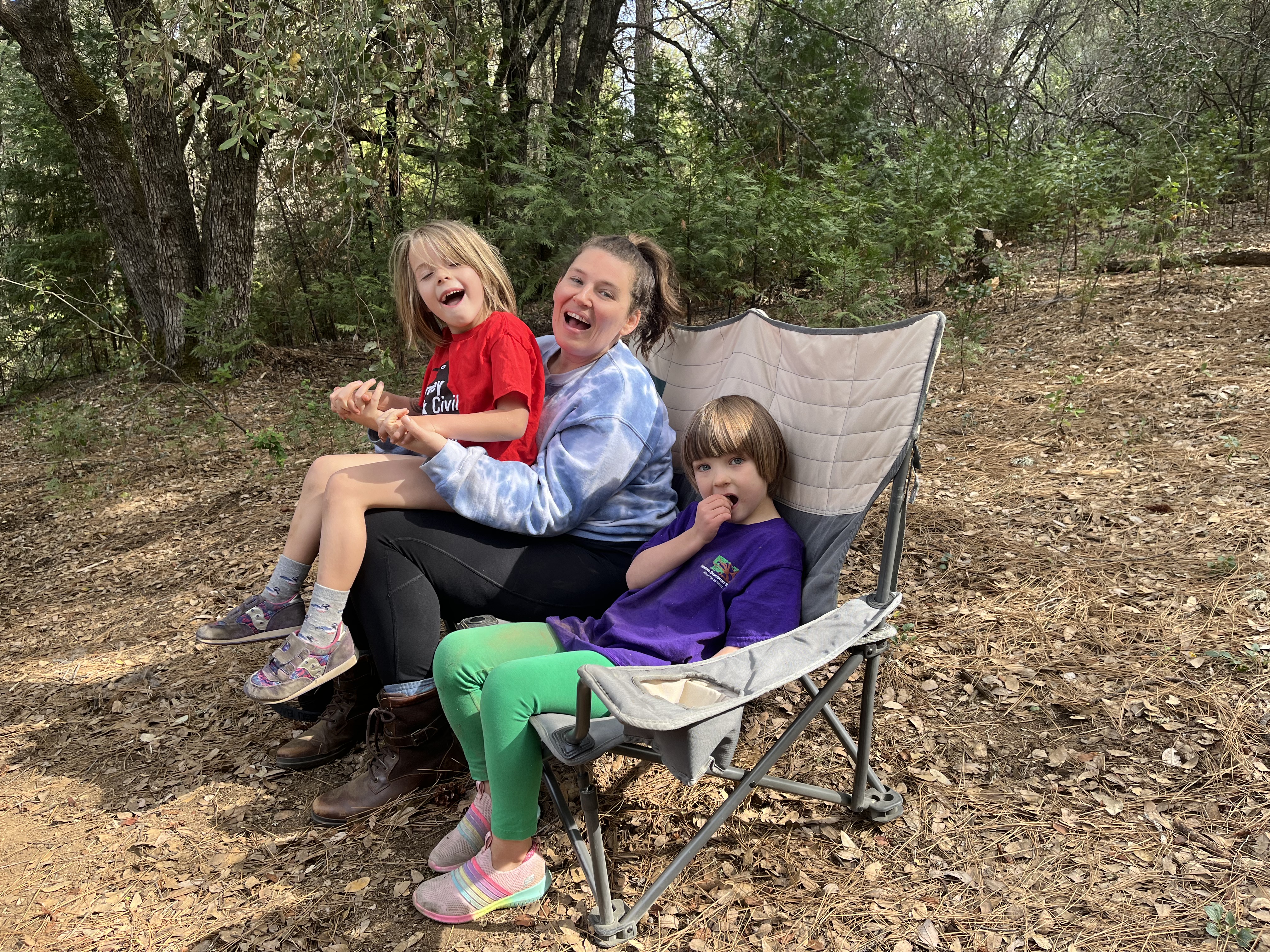 Meg with little ladies
